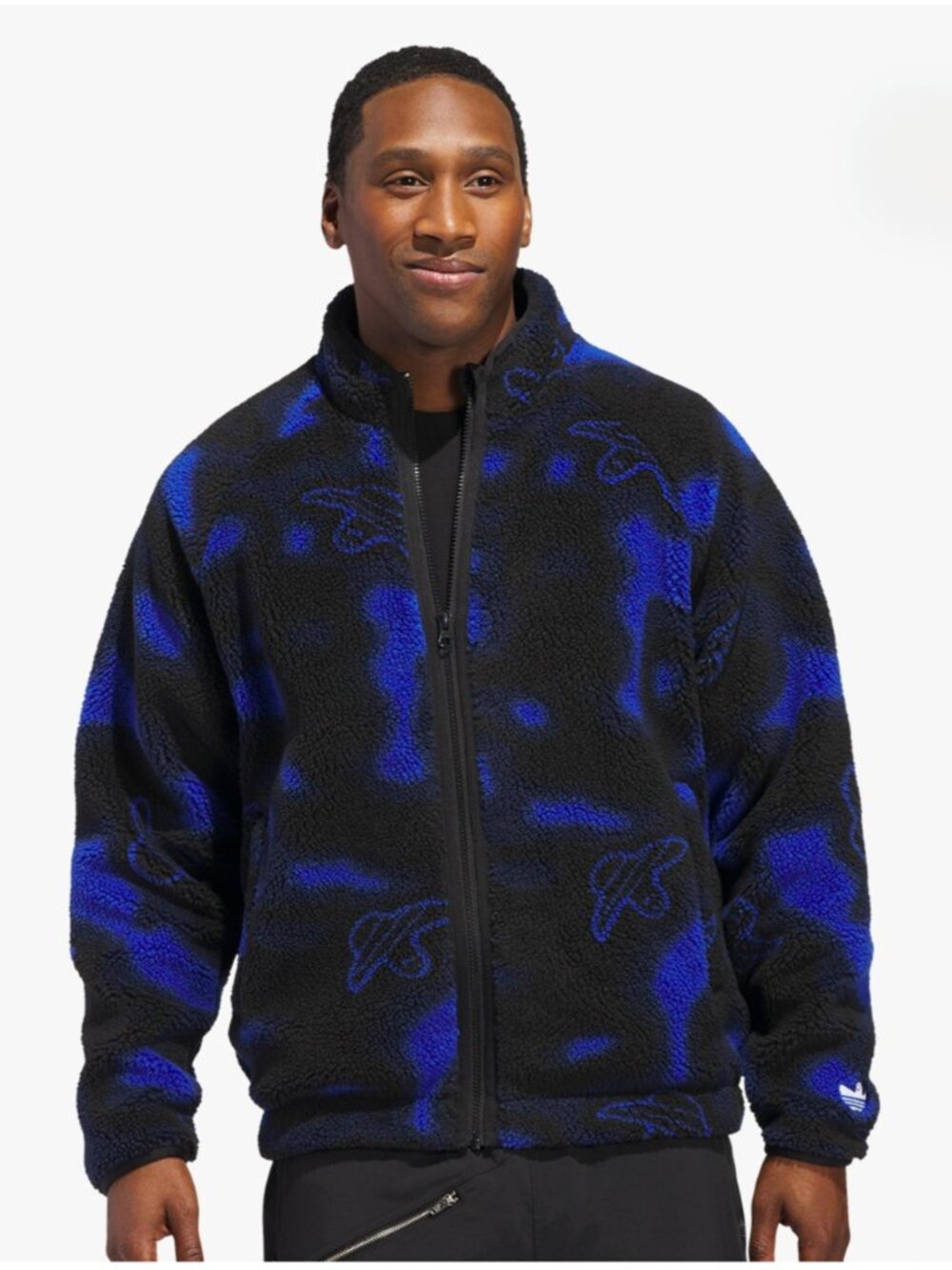Adidas Shmoofoil Fleece Jacket Royblu/Black